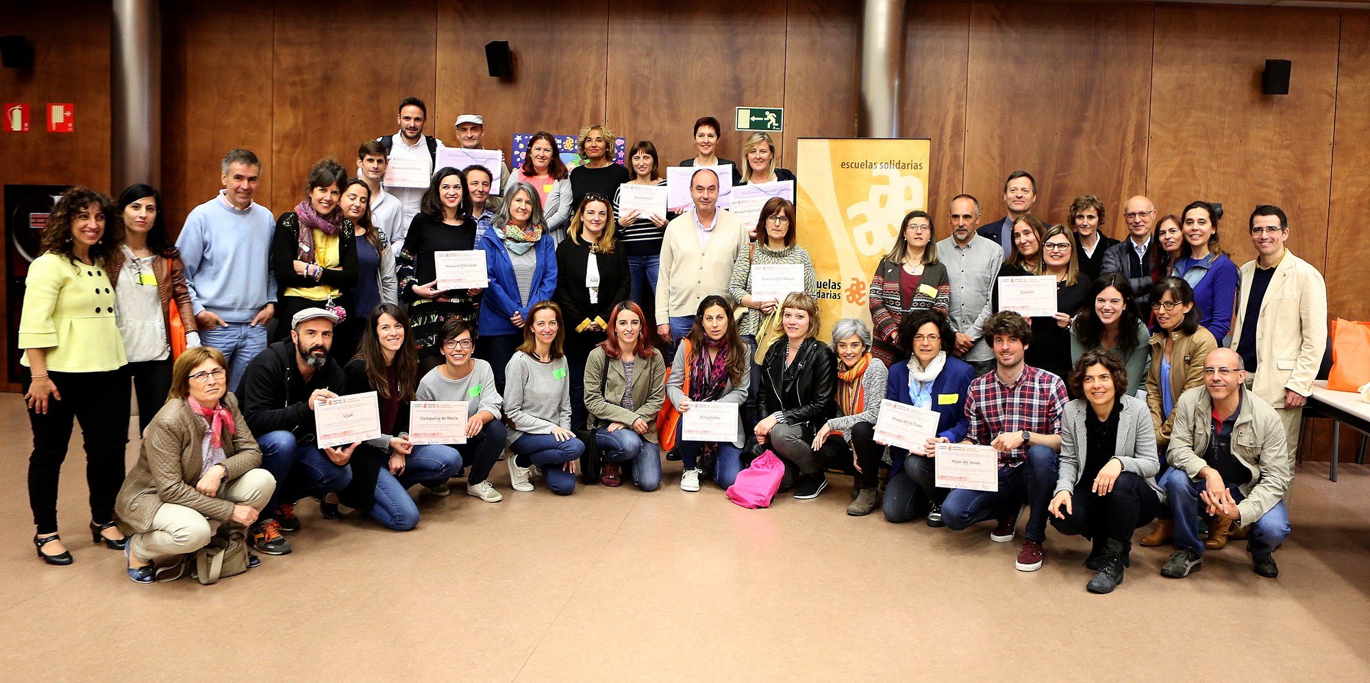 Entregados los diplomas a centros que conforma las redes de Salud, Medioambiente y solidaridad